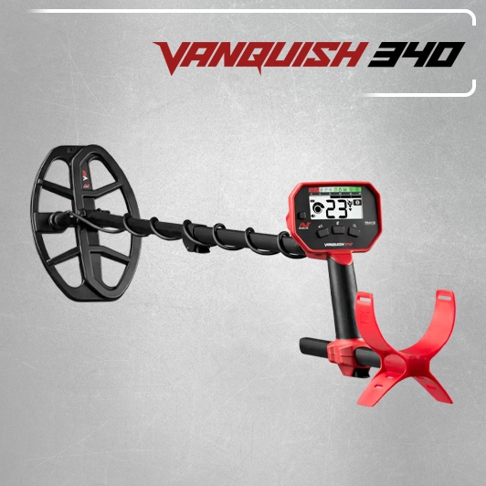Minelab Vanquish 340 : le détecteur qui prospecte le sol en profondeur