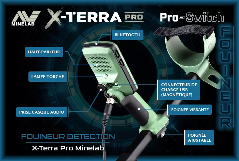 Minelab X-Terra Pro : le plus performant pour débuter
